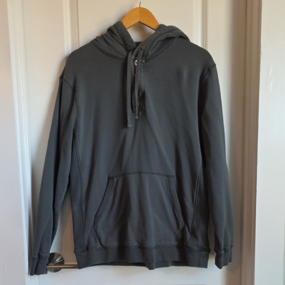 Taylor Stitch - Filmore Snap Hoodie - Deep Sea Terry - 42